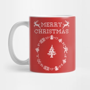 Fuck Trump Merry Christmas Ugly Sweater Mug